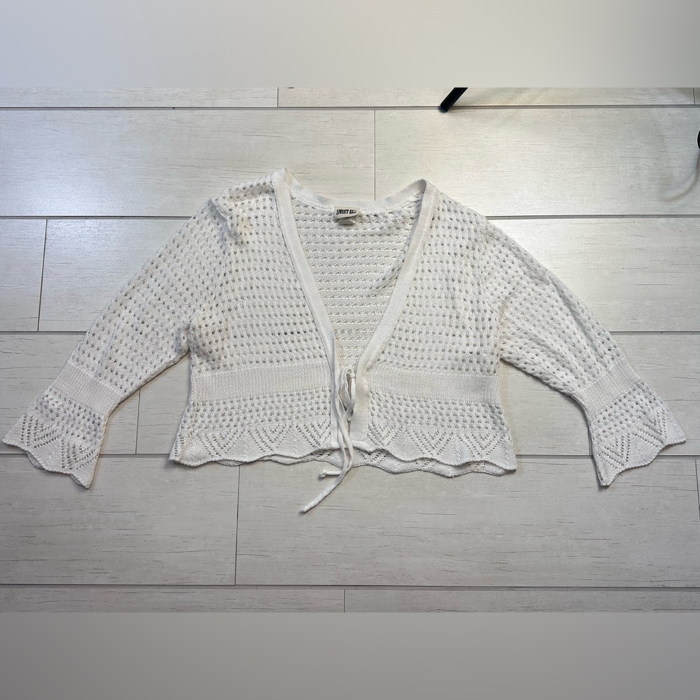 White Knit Women's Sweater